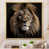 Gold Floater Framed