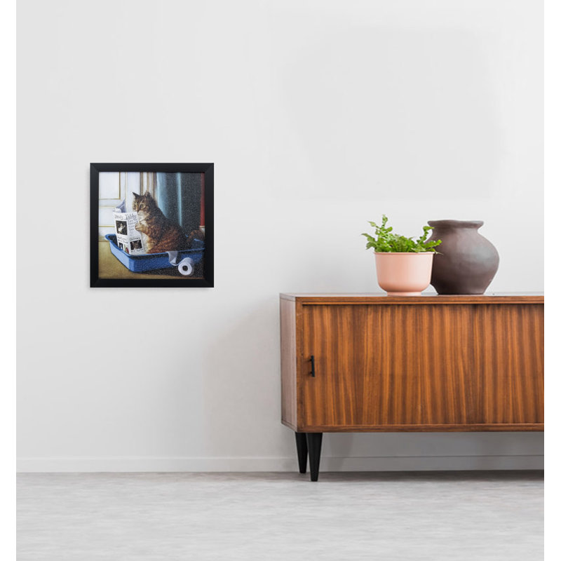 Kitty Throne - Single Picture Frame Print