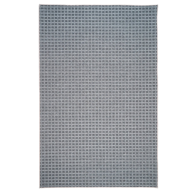 Tapis intérieur / extérieur gris Imogen, Rectangle 12 pi x 20 pi
