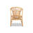 Curits Rattan Arm Chair in Brown