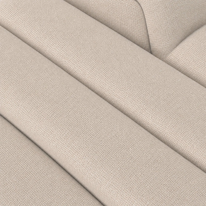 Canapé modulaire droit Passabe, Beige