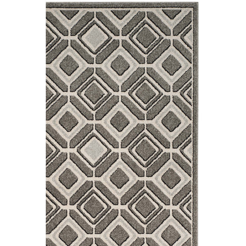 Amherst Performance Geometric Rug, Square 7'