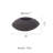 Handmade Cairn Bowl Indoor / Outdoor Metal Planter in Mocha Charcoal with drainage-2134817287