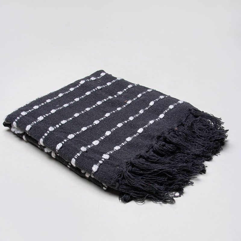  Jeté 50 po x 60 po , Gris anthracite