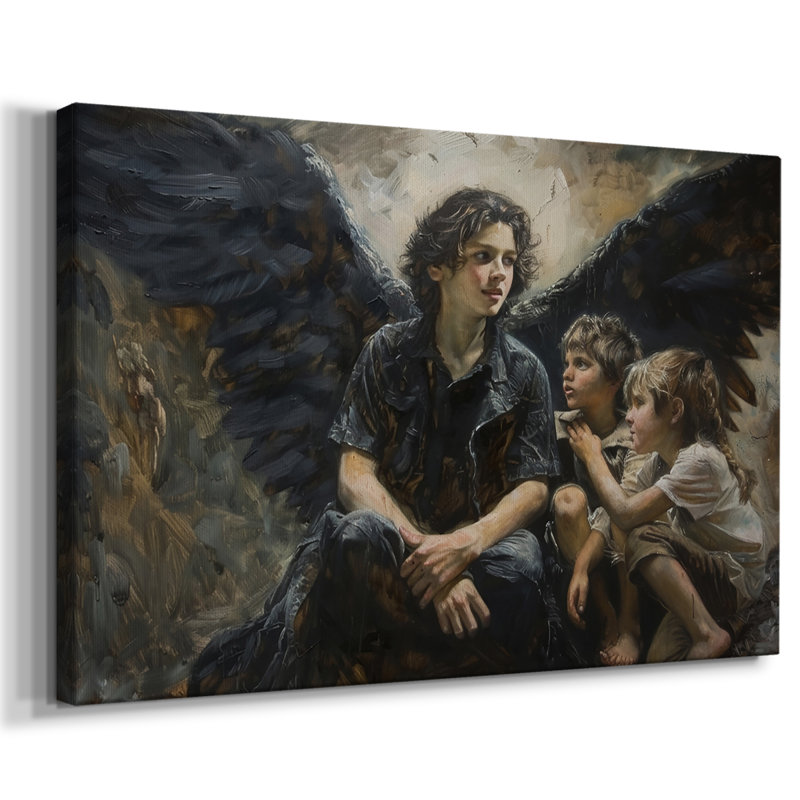 Angels From Above-XCVI -Gallery Wraraped Cavas, 12 x 18