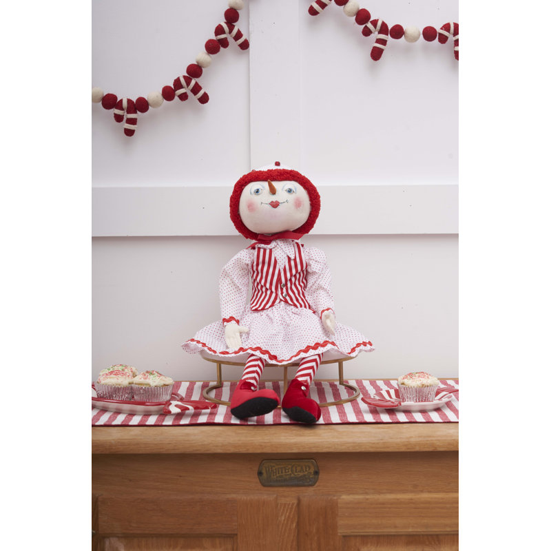 Figurine de poupée Sidney Snowman Joe Spencer Gathered Traditions