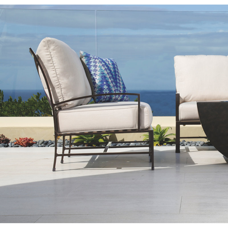La Jolla Outdoor 2 - Seat Loveseat, Canvas Henna Sunbrella®