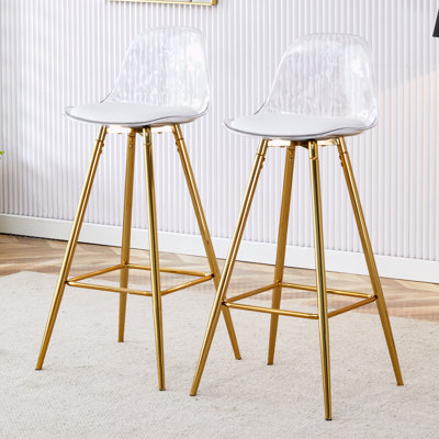 Beth PU Seat Stools Set of 2