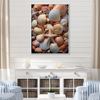 «Classic Seashells By The Sea», reproduction sur toile