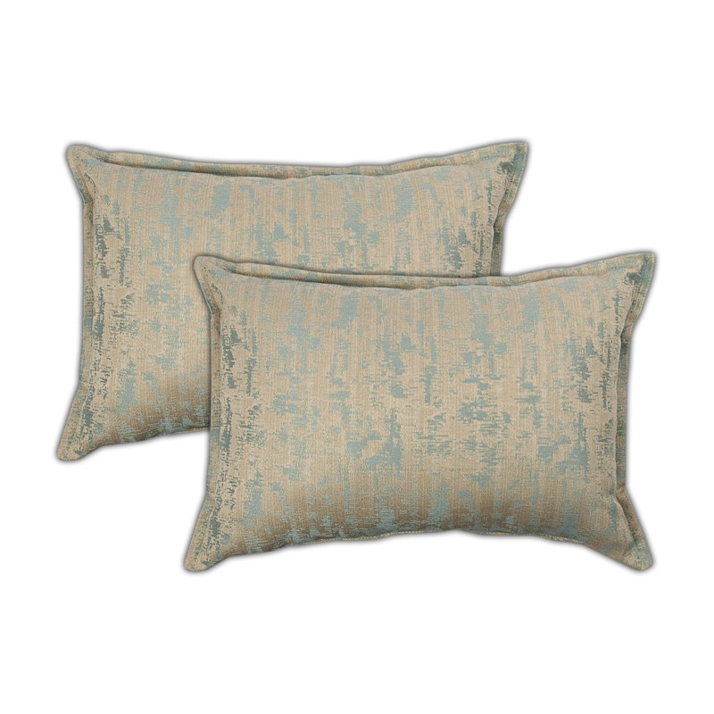 Meadow Abstract Throw Pillow