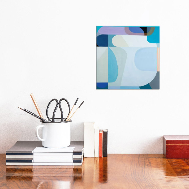 Winter Sun by Marion Griese - Wrapped Canvas Painting, 30.48 cm H x 30.48 cm W