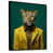 Black Floater Framed