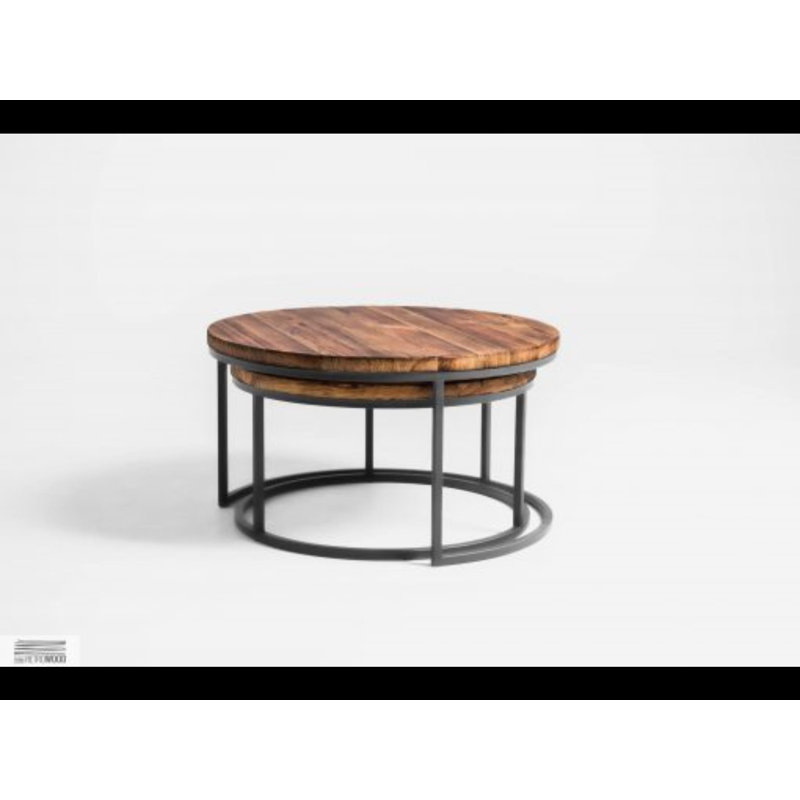 Goldie Wheel Coffee Table