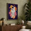Astronaut Among Blooms Modern - Wrapped Canvas-158904258-158904267