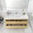 60'' Single Bathroom Vanity with Acrylic Top-47601360