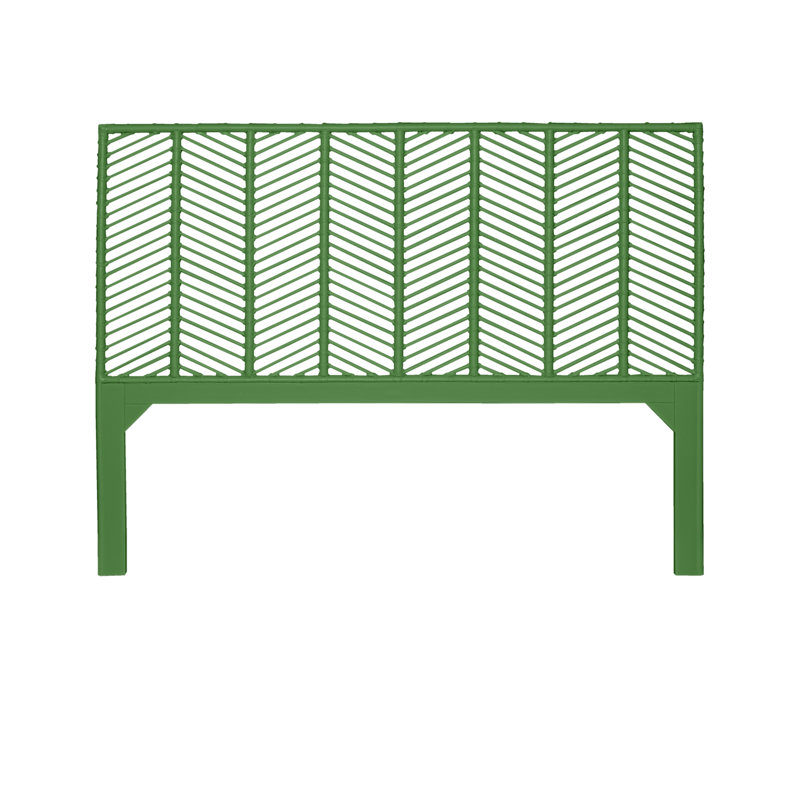 Liam Collection Bed, King, Bright Green