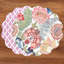 Vida Eggplant And Pink Reversible Round Placemats