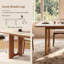 Table de salle à manger rectangulaire Modern