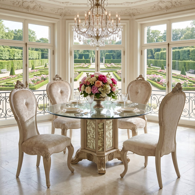 Platine Royale 5 - Piece Dining Set