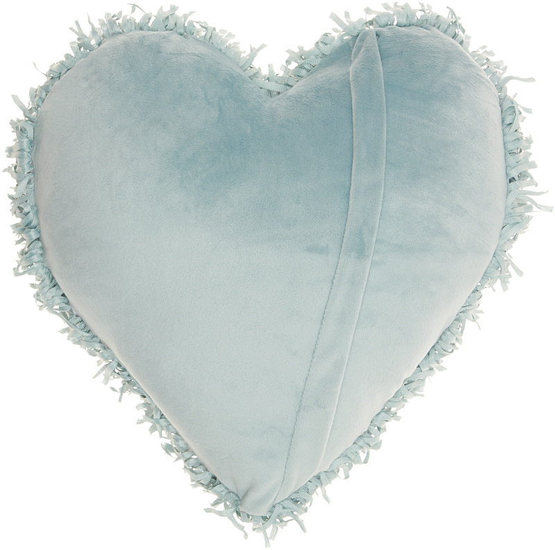 Cotton/Polyester Throw Pillow, Celadon, Polyester