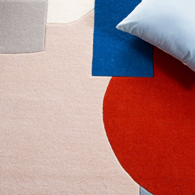 Saracen Hand Tufted Performance Abstract Rug