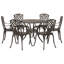 6 - Person Patio Dining Set with Square Table-309155063
