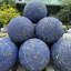 Sphère décorative en céramique glacière réactive bleue intérieure / extérieure-2039504043-2039504042