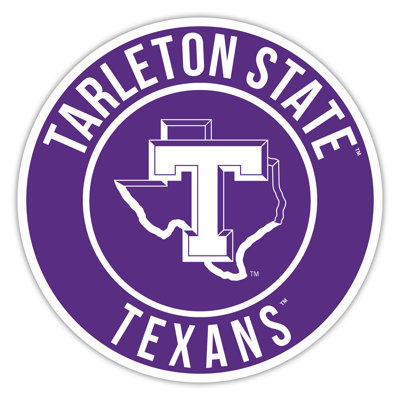 Tarleton State University Bright Line - 16" Circle With State