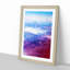 Mountain Range Adventure in Abstract - Framed Print-55726496-55726500