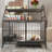 Exquisite Double-Layer Pet Cage with Sturdy Construction and Practical Storage