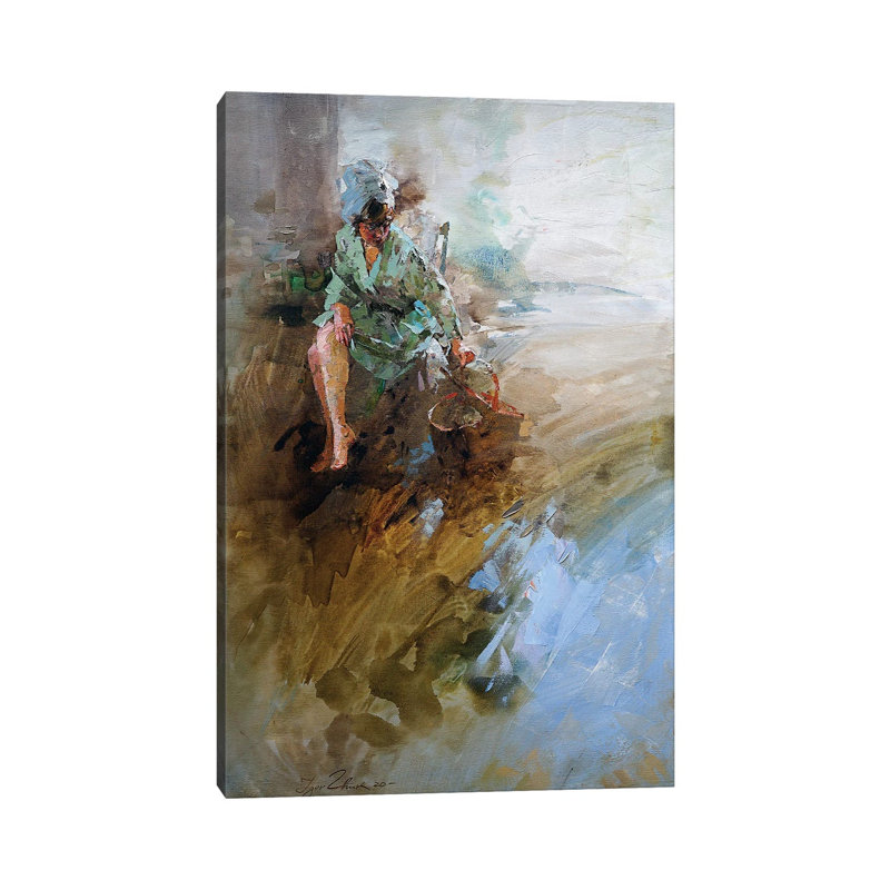Largo by Igor Zhuk - Wrapped Canvas Painting, 30.48cm H x 20.32cm W x 1.91cm D