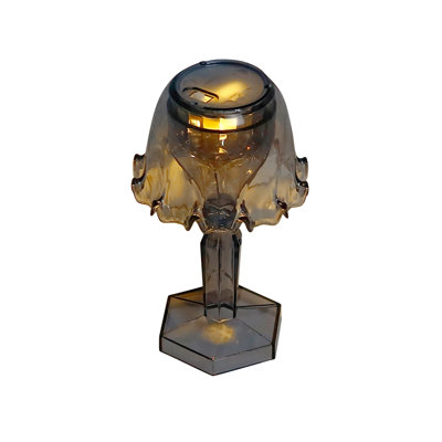Vintage Colored Acrylic Simulation Glass Dining Table Decoration Electronic Small Night Light European Style Wind Lamp