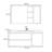 French light luxury simple style bathroom cabinet