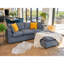 Bergwall 3 Seater Corduroy Sofa & Chaise-1622638207