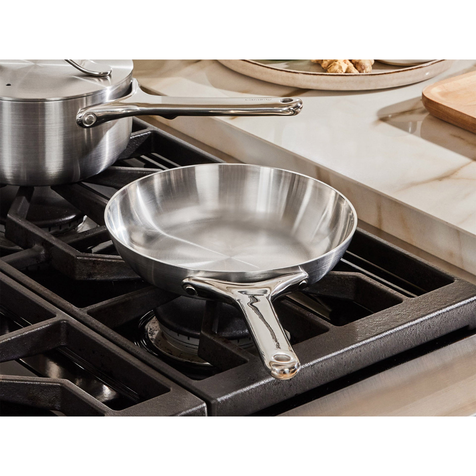 Caraway Stainless Steel Fry Pan, 8"
