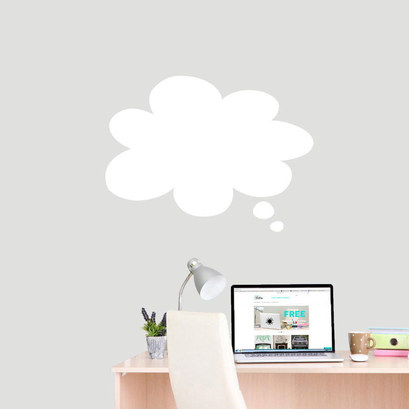Abstract Non-Wall Damaging Wall Decal, 18" H x 24" W