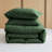 100% Cotton Waffle Weave Duvet Cover Set-135355229-135355232