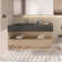 47.2" L X 18.1" W X 5.9" D Wall-Mount Bathroom Sink In Matte White Solid Surface Material SWBS18WH-4718