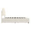 Upholstered Bed With Adjustable Headboard And 2 Drawers Velvet-72867028
