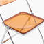 Chaise d'appoint avec structure en acier, plastique-569338947