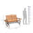 Fermato Steel Outdoor Glider