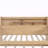 Wooden Daybed with Storage Shelves, Multi-functional Bed with Trundle Bed and Study Desk-697993032-697993033