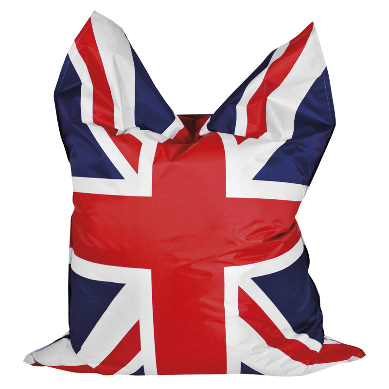 Fauteuil à billes et méridienne Union Jack