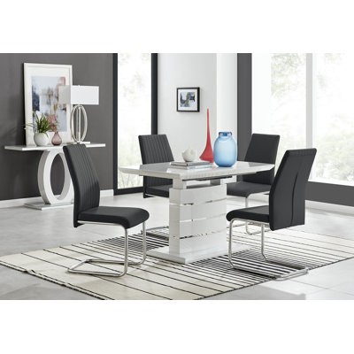 Eubanks 4 - Person Dining Set