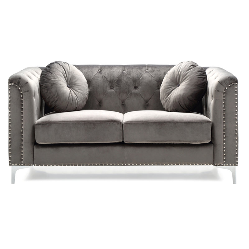 Causeuse Contemporary, Gris