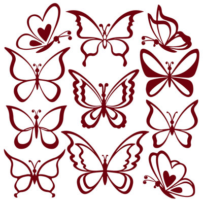 Insects Non-Wall Damaging Wall Decal