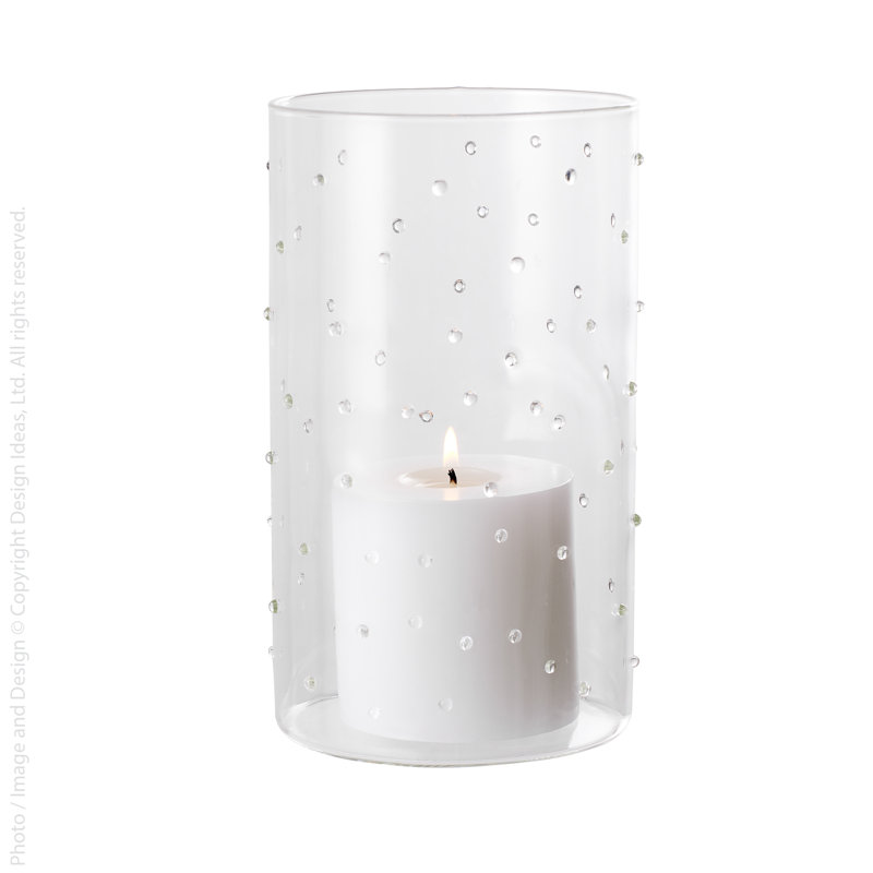 Livenza hurricane, 7.7" H x 4.4" W x 4.4" D