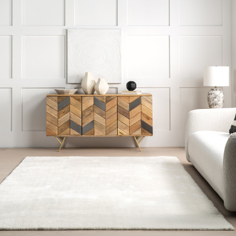 Tapis de couloir Alvina, Carré 4 pi