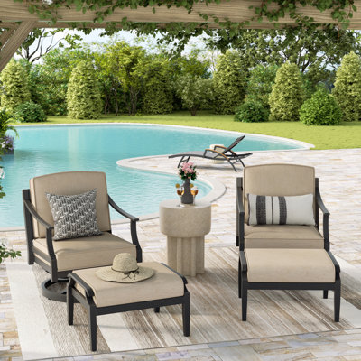  Ensemble de fauteuils club Tamarin
