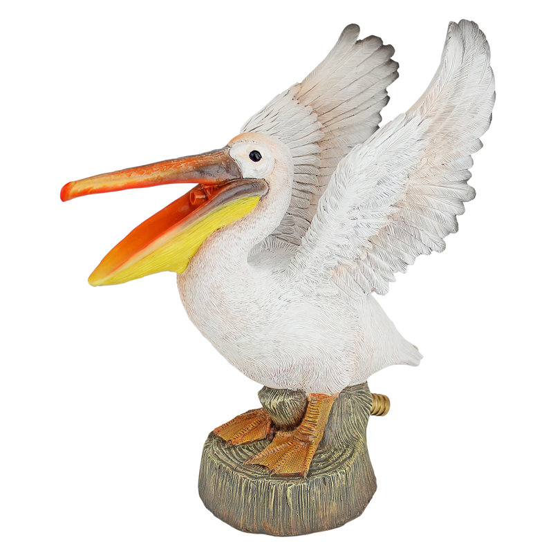 Oceanside Pelican Spitter Piped Statue